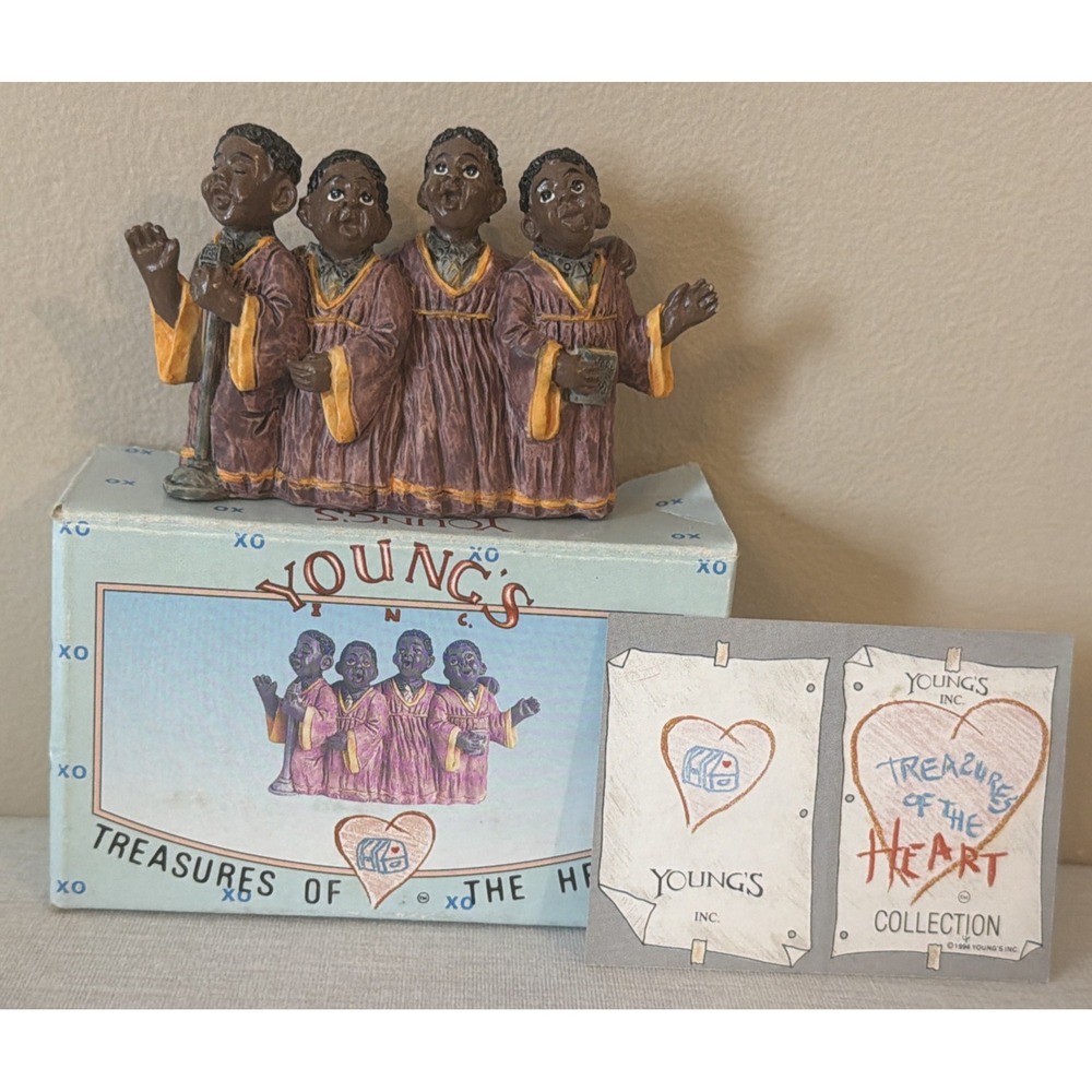 Young's Treasures of the Heart Vintage African American Children's Choir - NOS